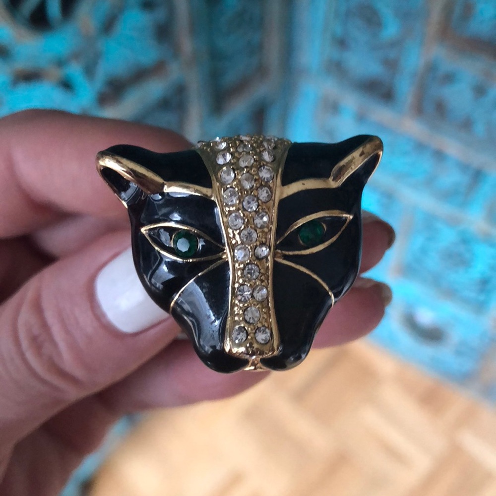🖤Black Panther Ring 🖤 ring sz 9